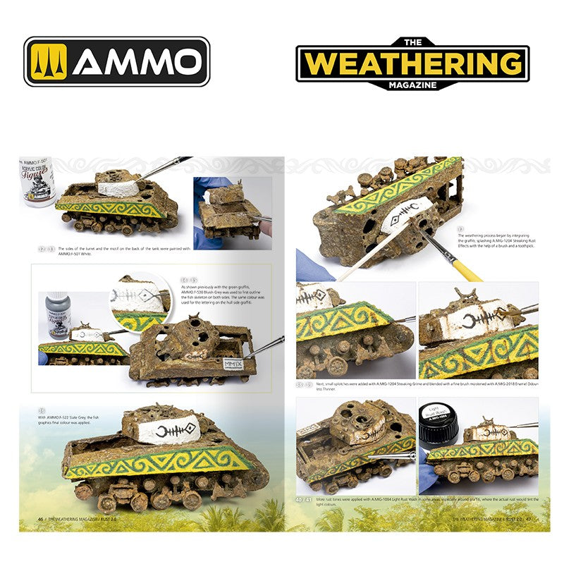 Ammo Mig THE WEATHERING MAGAZINE 38 - Rust 2.0 (English)