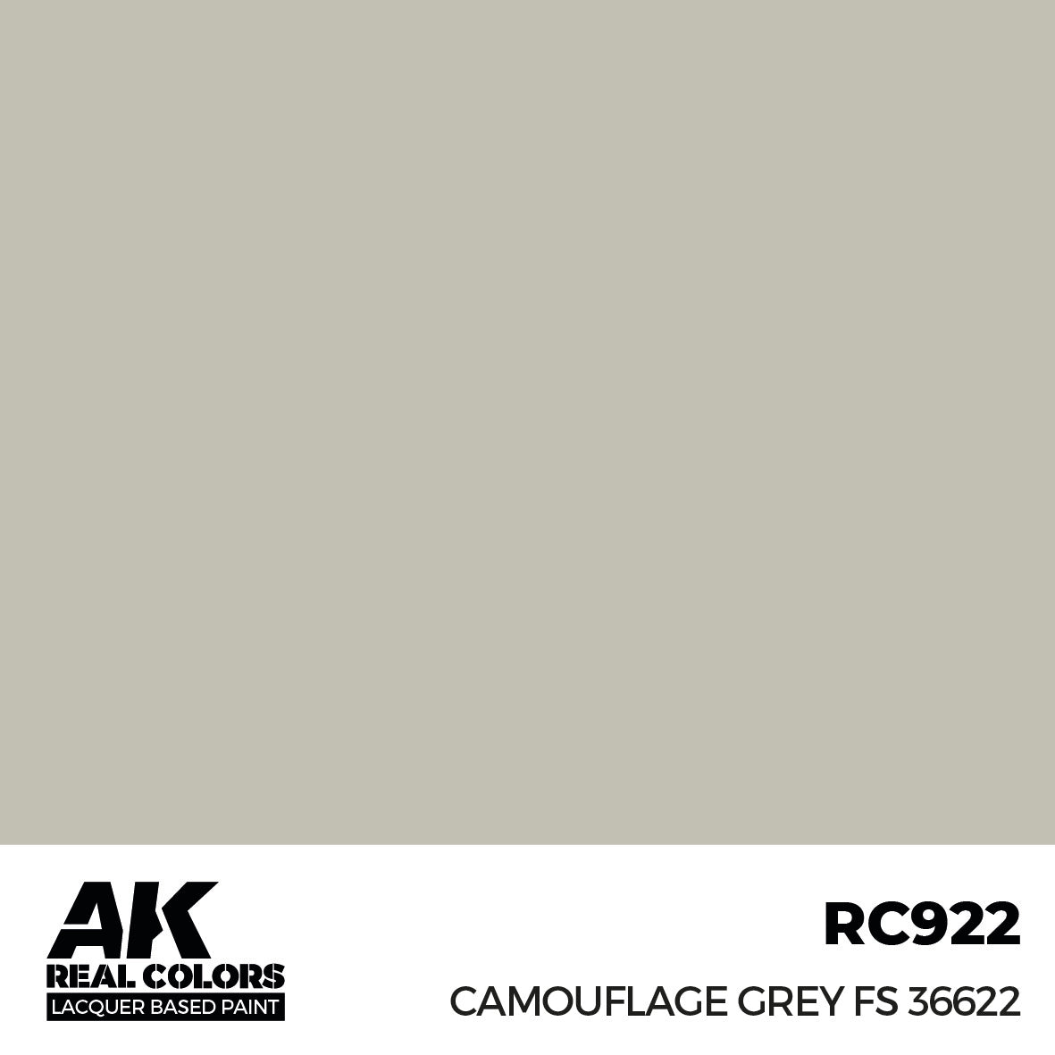 AK Interactive Real Colors Camouflage Grey FS 36622 17 ml. | 8435568336759