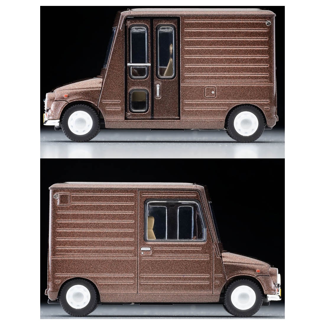 Tomica Limited Vintage 1/64 LV-N283a Daihatsu Mira Walk-through Van Custom spec. Brown