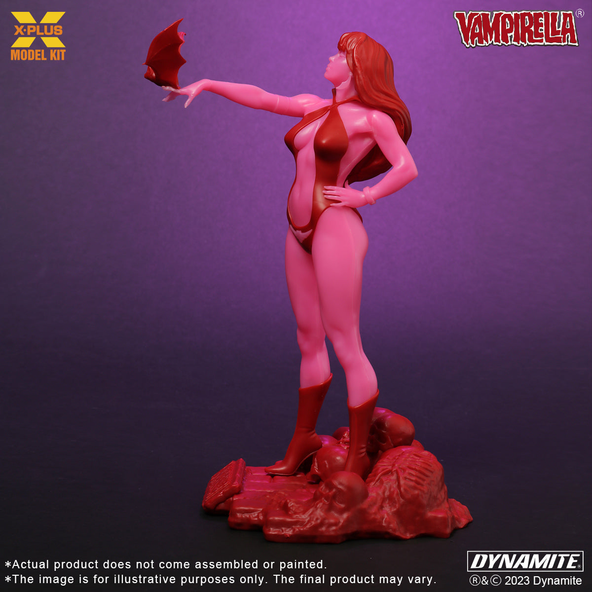 X-Plus 1/8 Vampirella Jose Gonzalez Edition (Glows In The Dark) Plastic Model Kit