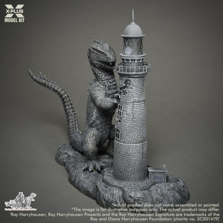 X-PLUS 1/72 Ray Harryhausen's Rhedosaurus Plastic Model Kit