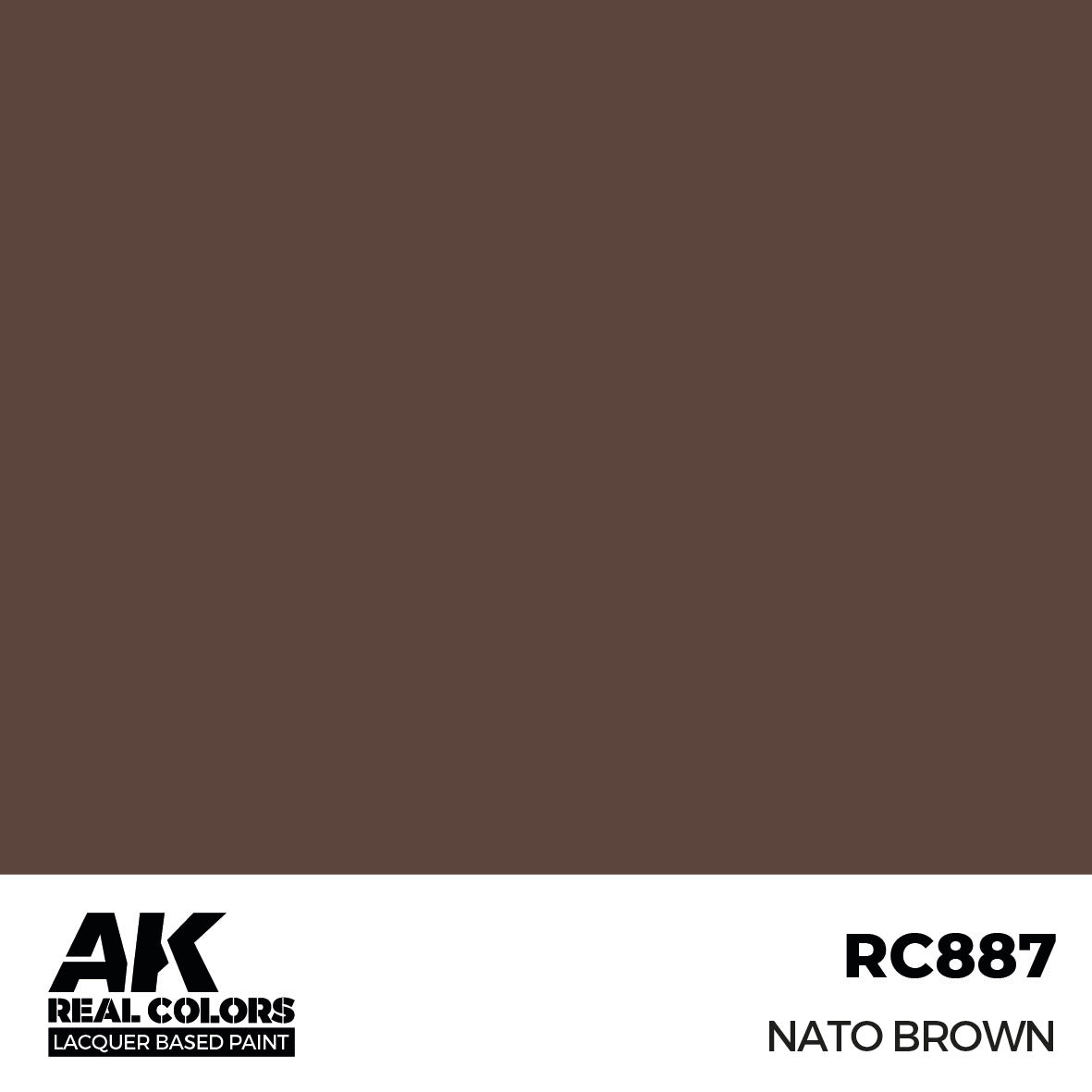 AK Interactive Real Colors NATO Brown 17 ml. | 8435568336407