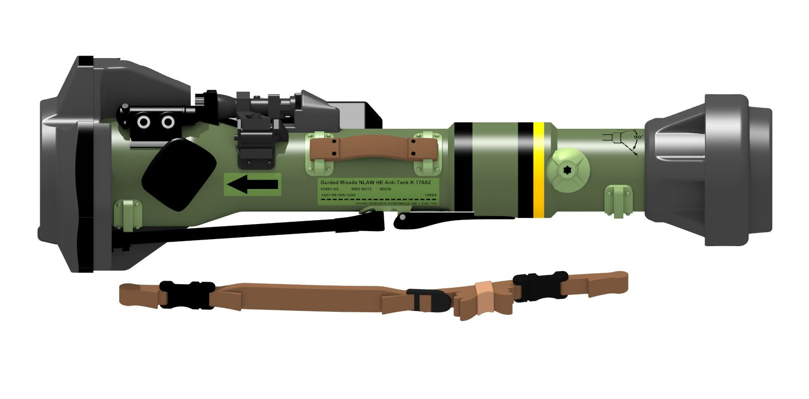 CMK 1/35 Nlaw Anti-Tank Missile