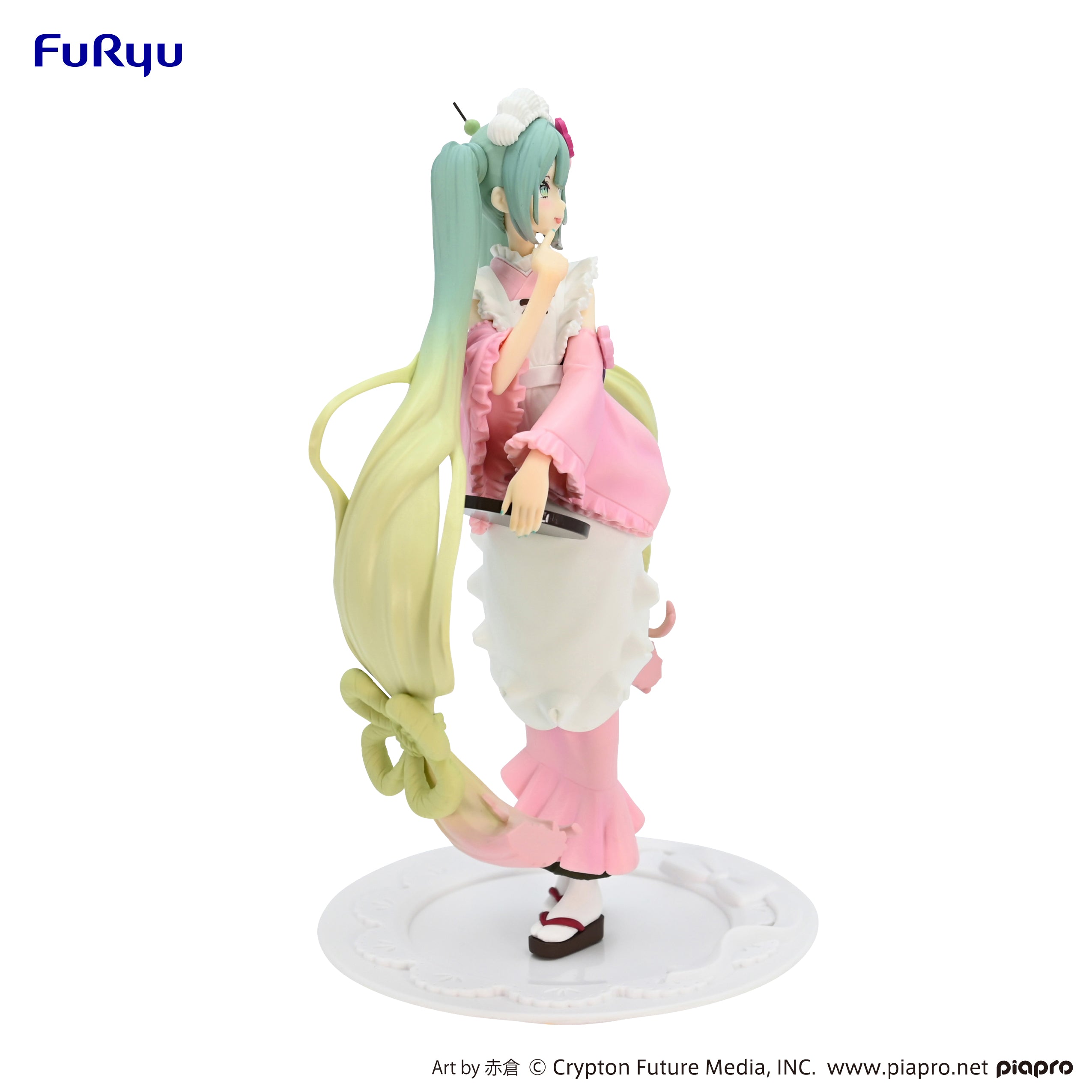 FURYU Corporation Hatsune Miku　Exceed Creative Figure -Matcha Green Tea Parfait Cherry Blossom ver.-