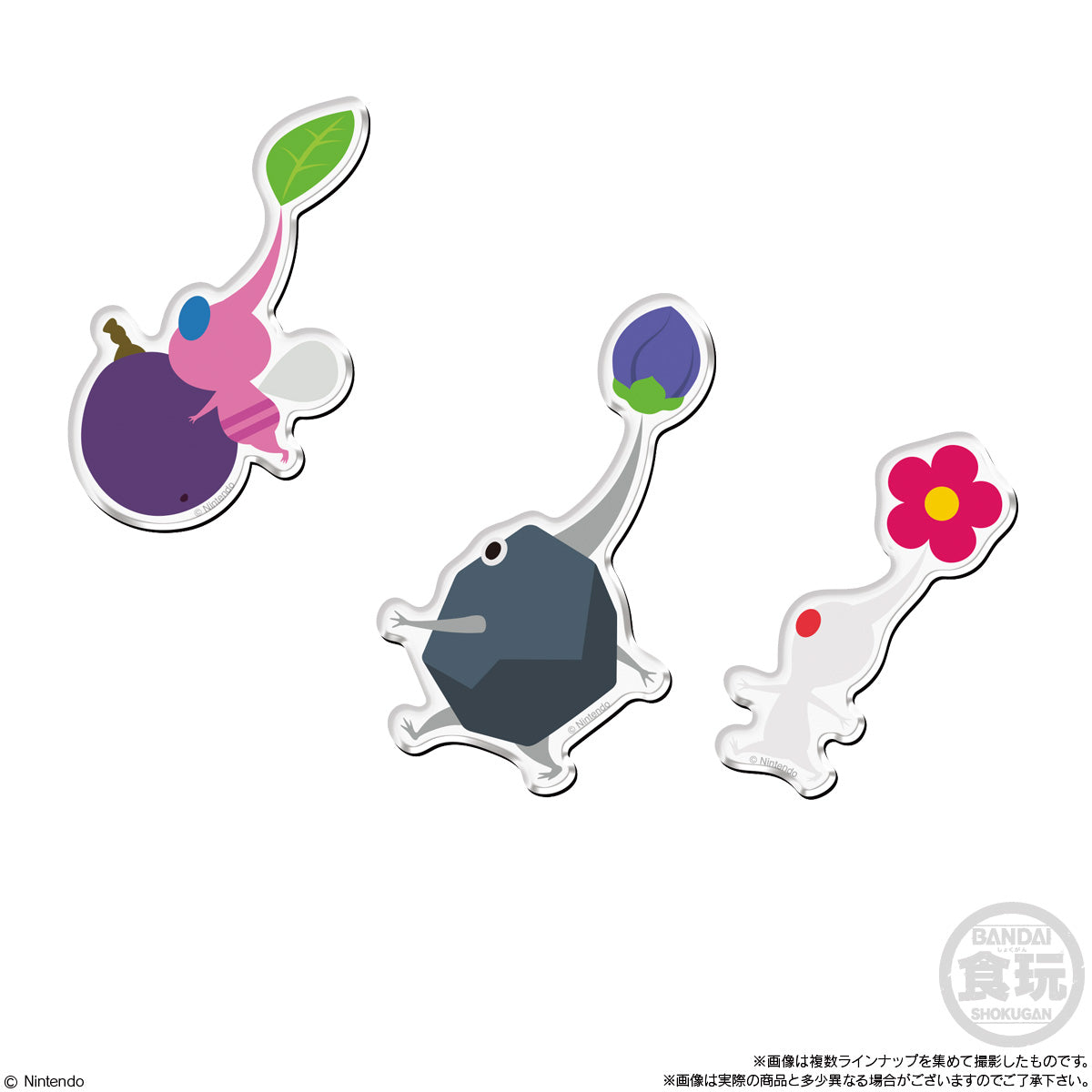 Bandai Shokugan Chara Magnet Pikmin (Blind Box of 14)