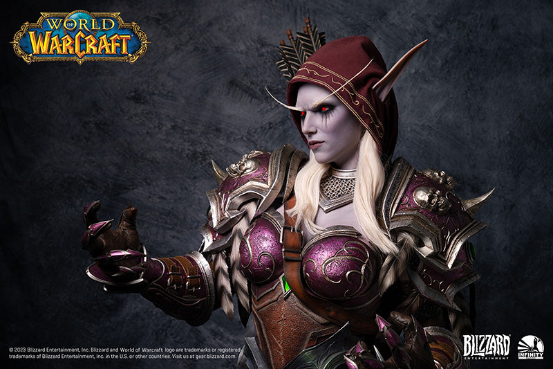 Infinity Studio x Blizzard Entertainment World of Warcraft Series Sylvanas Windrunner Life Size Bust