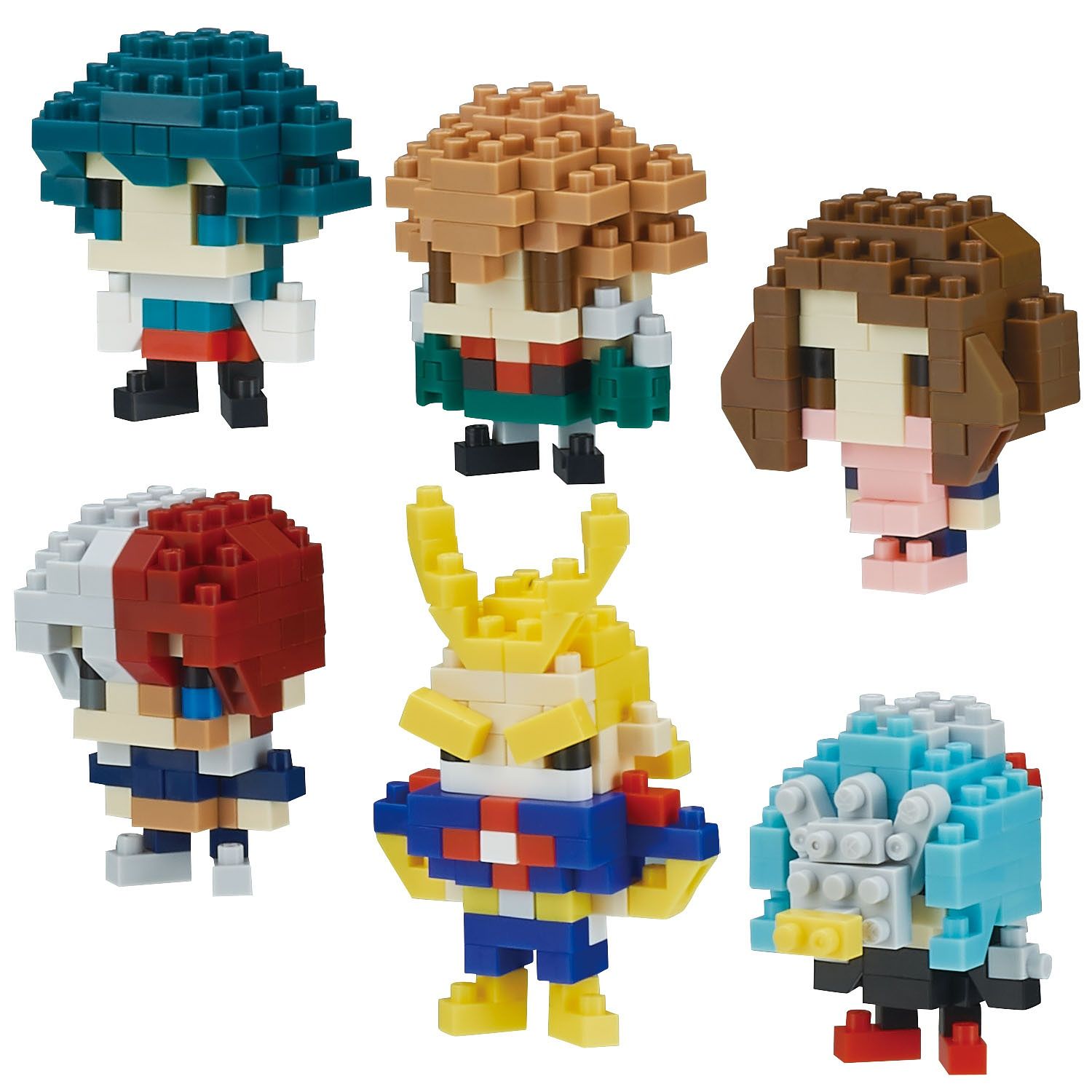 Nanoblock mininano Series My Hero Academia Vol. 1, Blind Box of 6