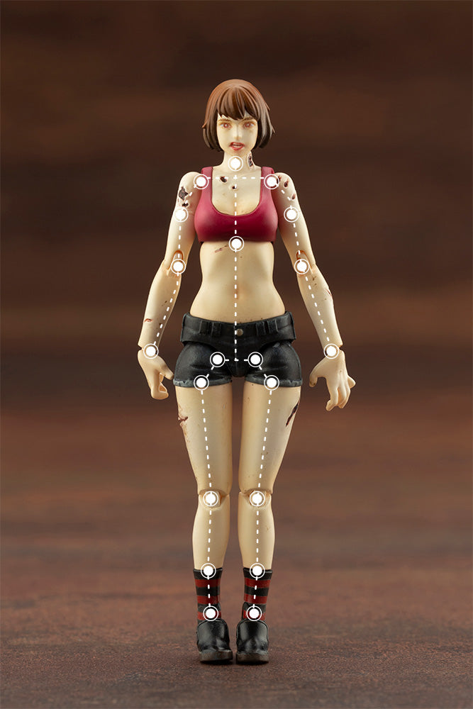 Kotobukiya 1/24 End of Heroes Series Zombinoid Wretched Girl Figure Kit