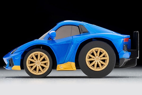 TomyTec Choro Q zero Z-74b Lamborghini Aventador Miura Homage Blue