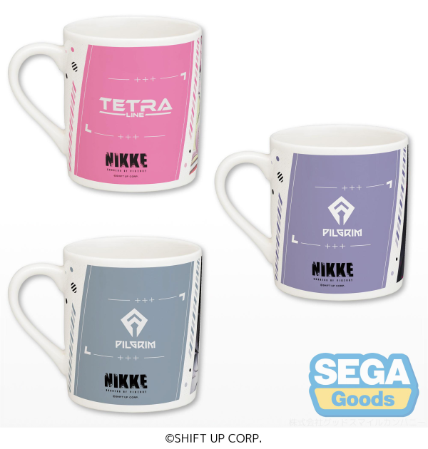 SEGA GODDESS OF VICTORY: NIKKE" PM Mug  (Pack of 7 Alice, 7 Scarlet, 8 Modernia)