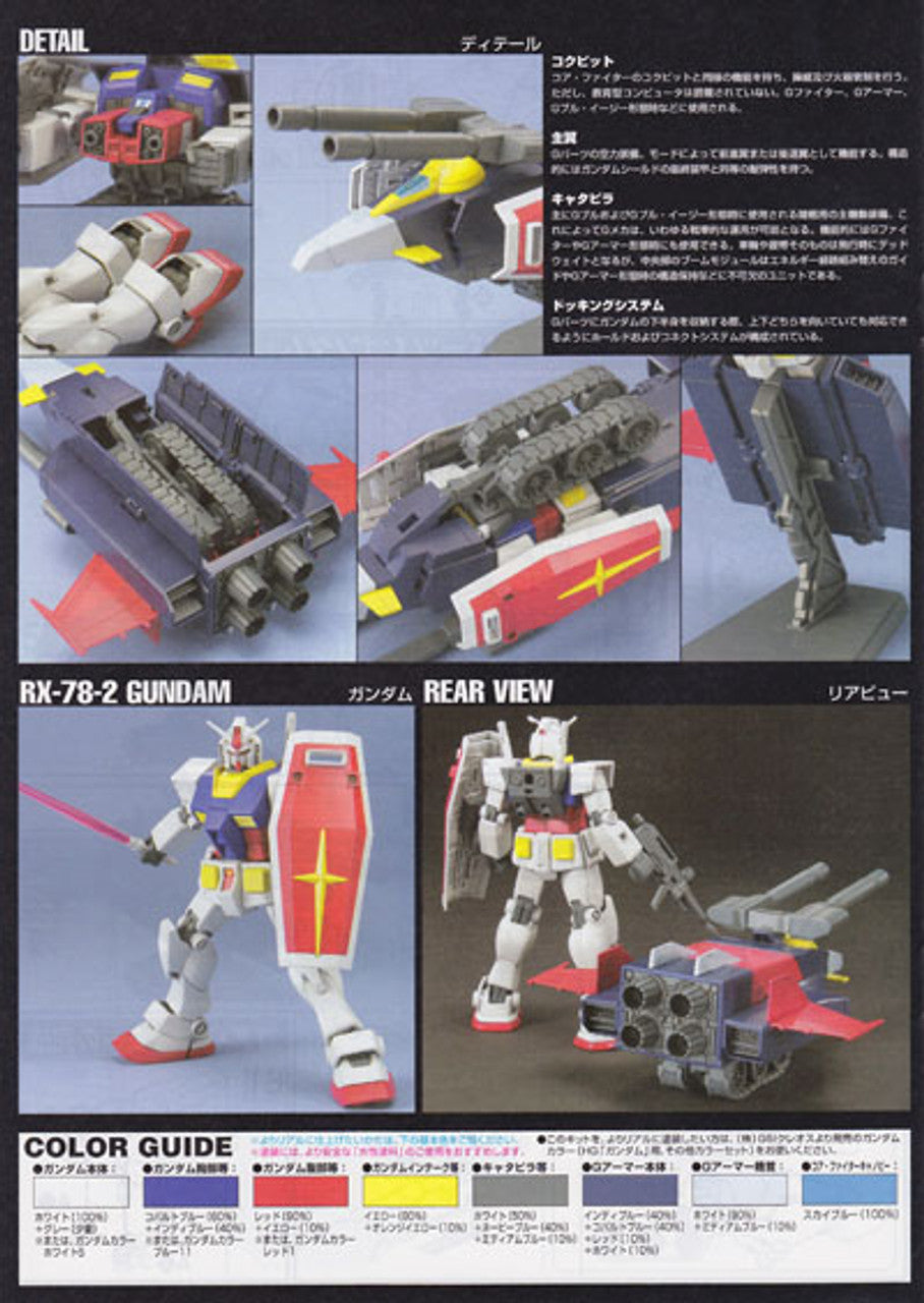 BANDAI Hobby HGUC 1/144 #50 G-Armor