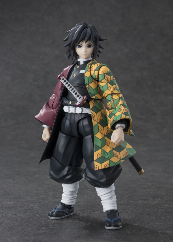 BANDAI Tamashii GIYU TOMIOKA "Demon Slayer: Kimetsu no Yaiba", TAMASHII NATIONS S.H.Figuarts