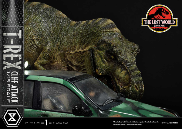 Prime 1 Studio Legacy Museum Collection The Lost World: Jurassic Park (Film) T-Rex Cliff Attack 1/15 scale Bonus Version(4582647121011)(4582647121011)