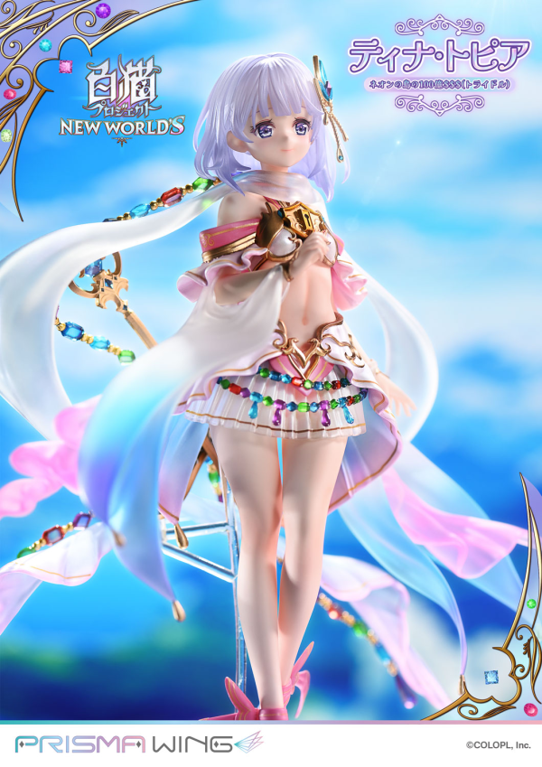 Prime 1 Studio PRISMA WING Shironeko Project Tina Topia The 10 Billion Tridollars of Neon Island 1/7 Scale Pre-Painted Figure | 4582647120335