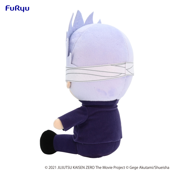 Jujutsu Kaisen 0: The Movie　KYURUMARU Big Plush Toy-Satoru Gojo-