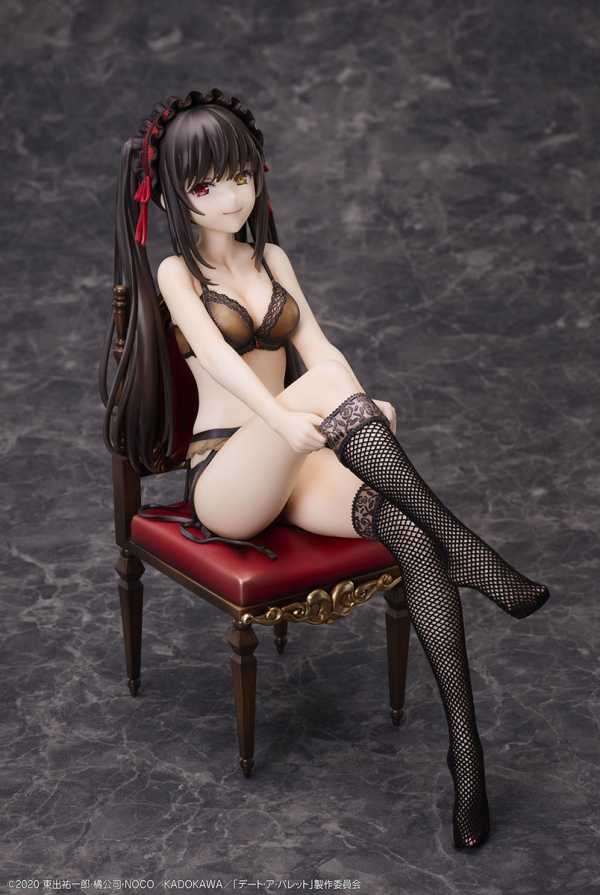 Design COCO Date A Bullet Kurumi Tokisaki & White Queen 1/7 Complete Figure Set | 4595643112389