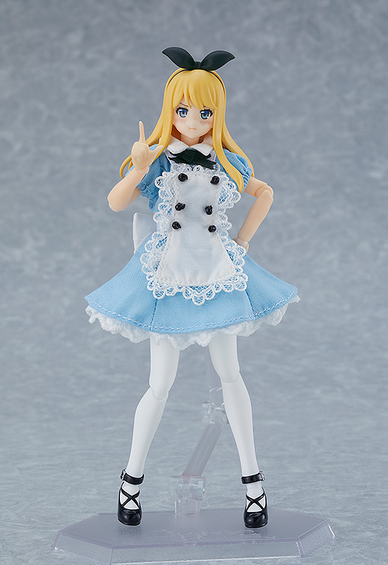 Good Smile Company figma Female Body (Alice) with Dress + Apron Outfit(4545784068816)(4545784068816)