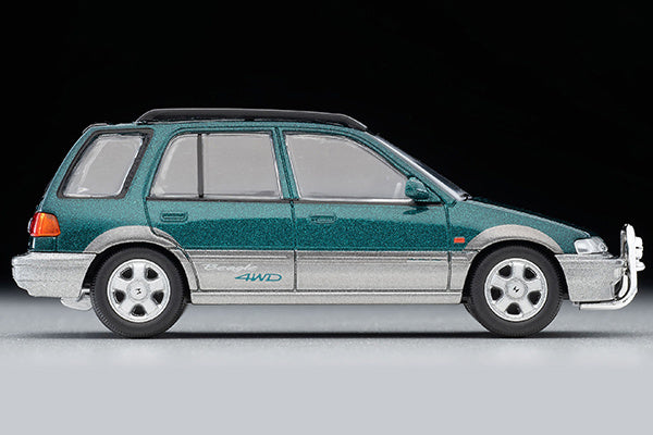 Tomica Limited Vintage 1/64 LV-N293B Honda Civic Shuttle Beagle 1994 Green And Grey