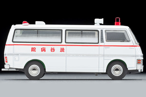 Tomica Limited Vintage NEO 1/64 LV-N Daitokai 01 Nissan Caravan Ambulance Shibuya Hospital