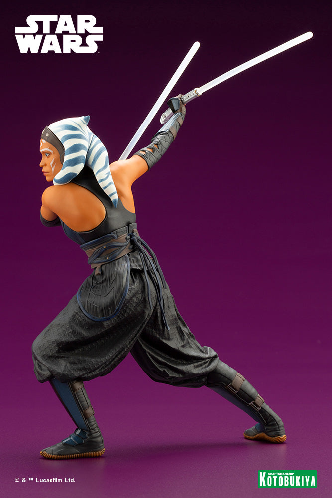 Kotobukiya 1/10 The Mandalorian Series ARTFX+ AHSOKA TANO™, Pre-Painted Pvc Statue