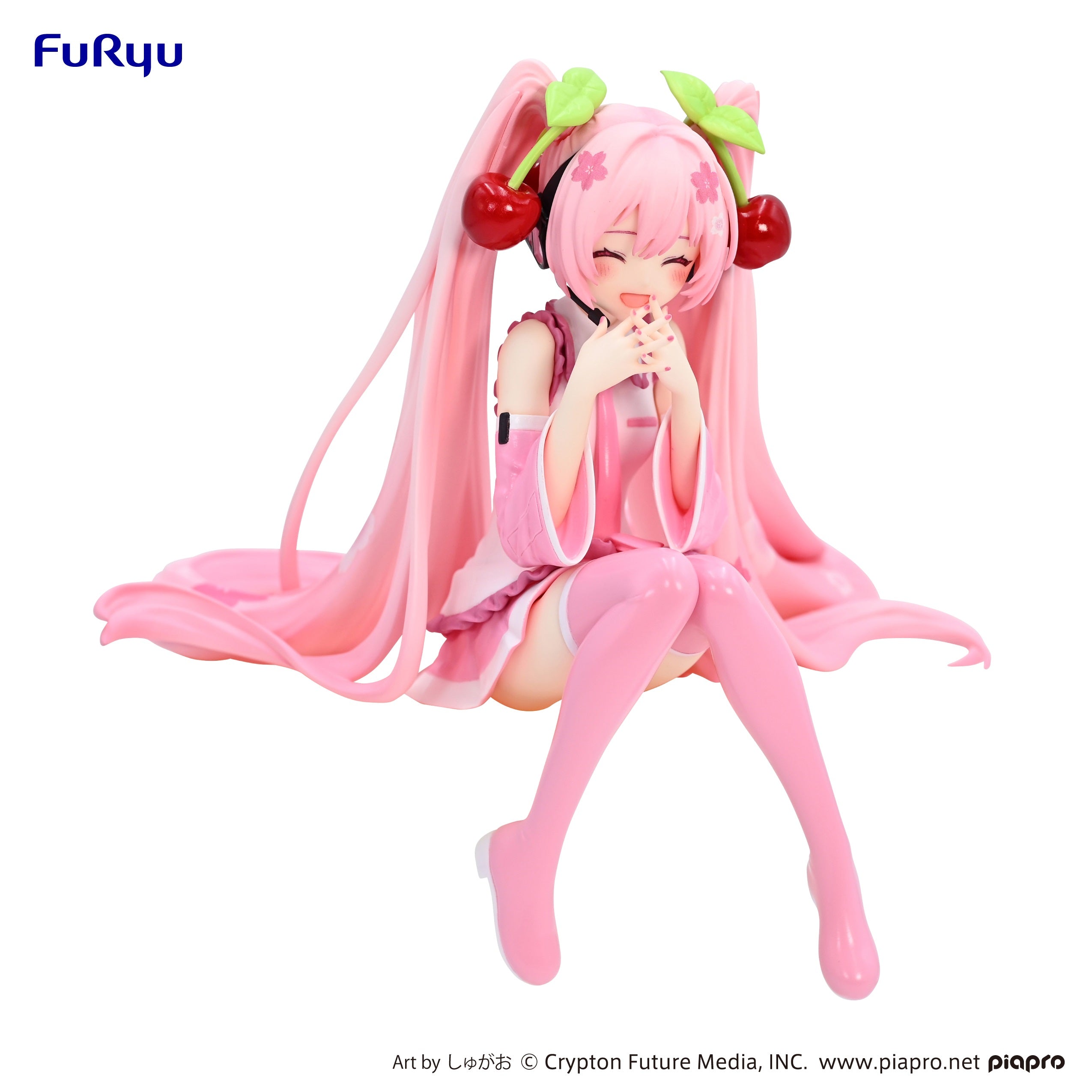 FURYU Corporation Hatsune Miku　Noodle Stopper Figure -Sakura Miku 2023 Smile ver.-