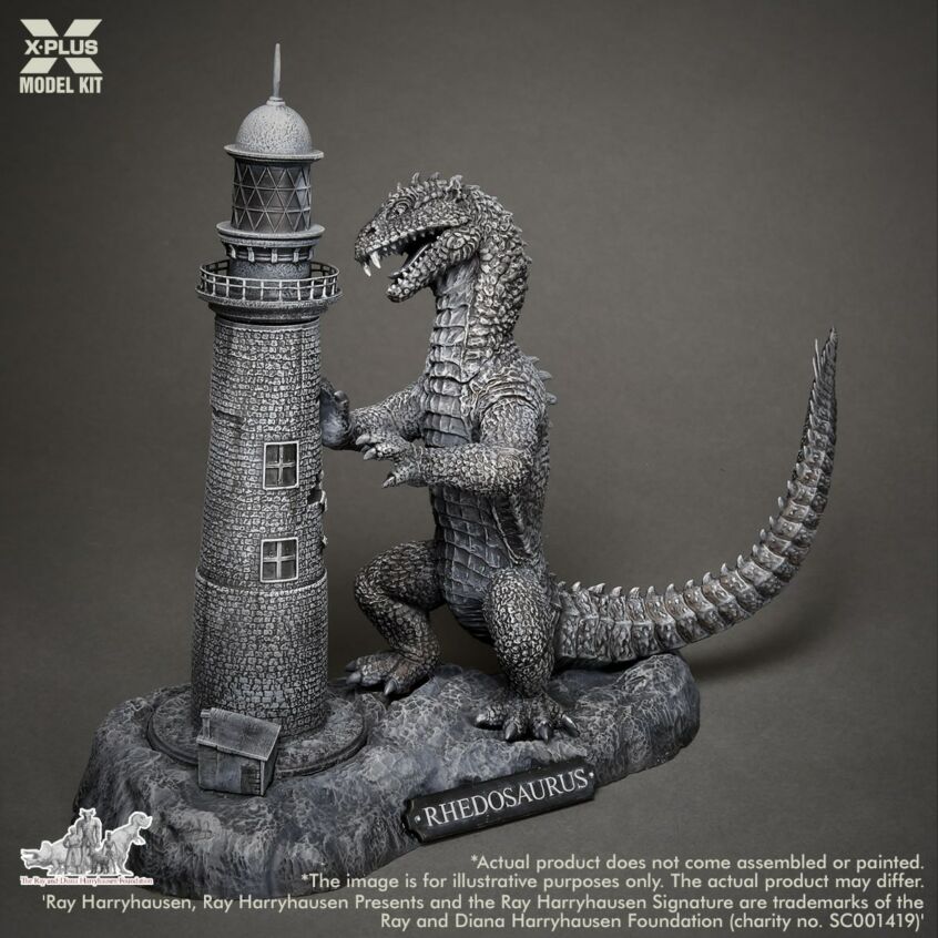 X-PLUS 1/72 Ray Harryhausen's Rhedosaurus Plastic Model Kit