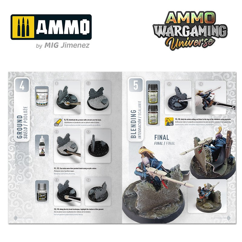 Ammo Mig AMMO WARGAMING UNIVERSE Book 11 – Create Your Own Rocks (English, Castellano, Polski)