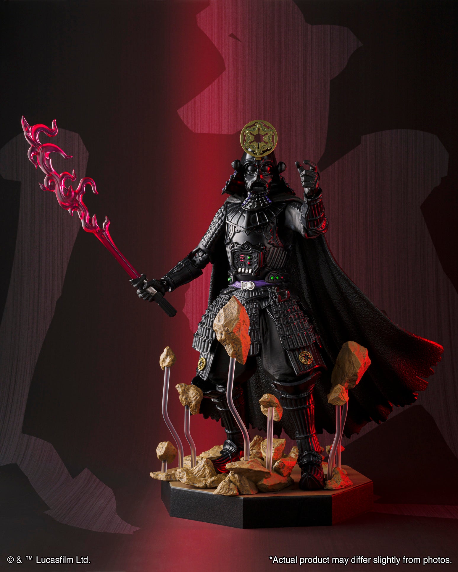 Bandai Spirits Meisho Movie Realization Samurai Taisho Darth Vader (Vengeful Spirit) "Star Wars: Obi-Wan Kenobi"