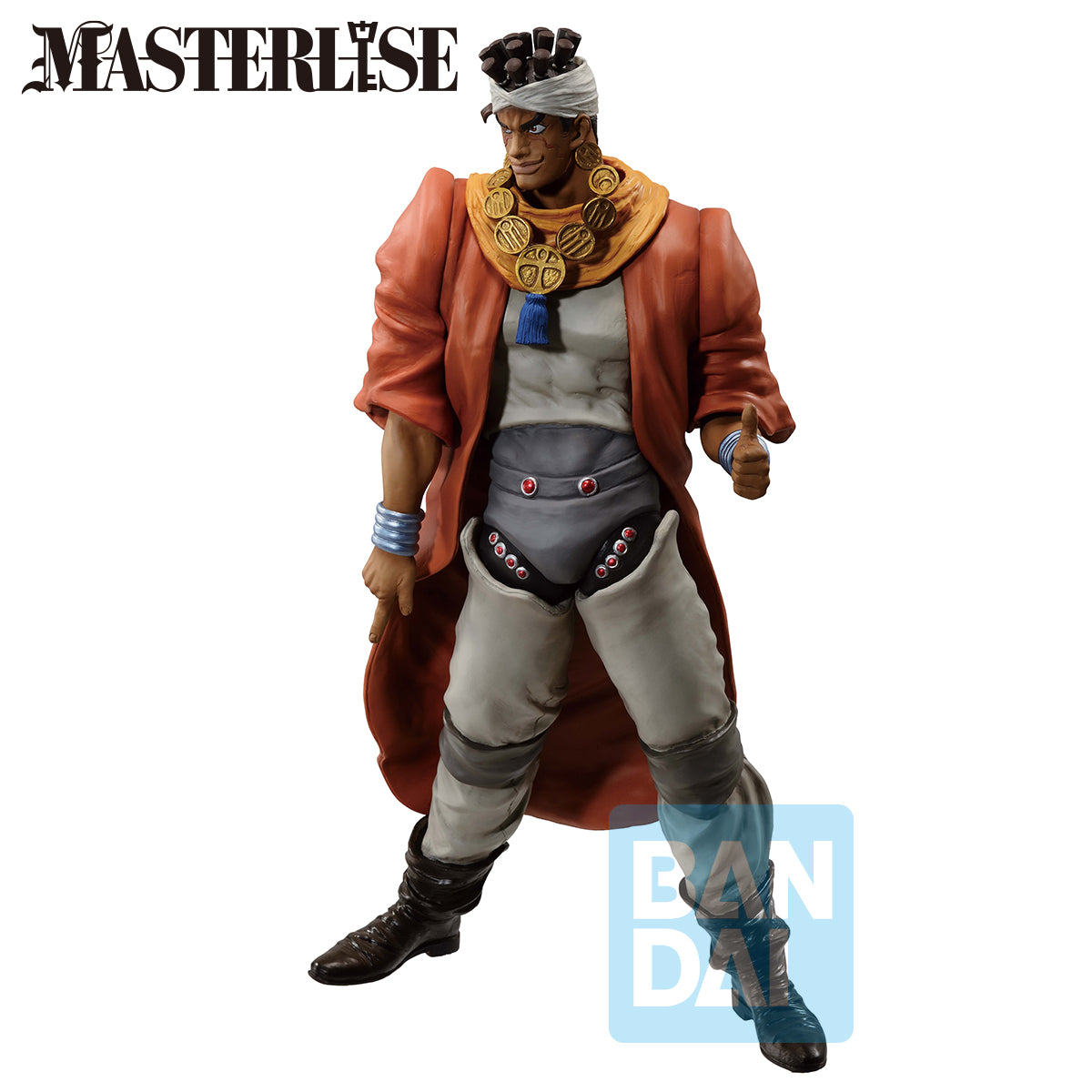 Bandai Masterlise Ichibansho Figure Mohammed Avdol (Stardust Crusaders) "JoJo's Bizarre Adventure"