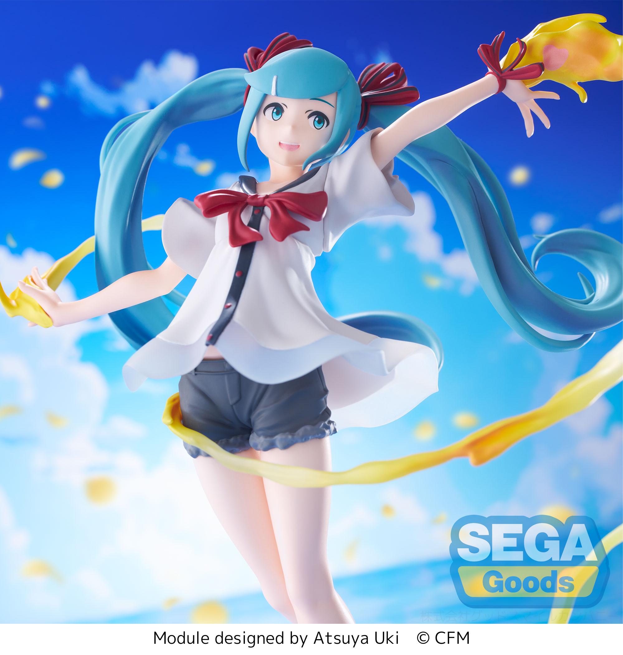 SEGA FIGURIZMα "Hatsune Miku: Project DIVA MEGA 39's" "Hatsune Miku - Shiny T.R."