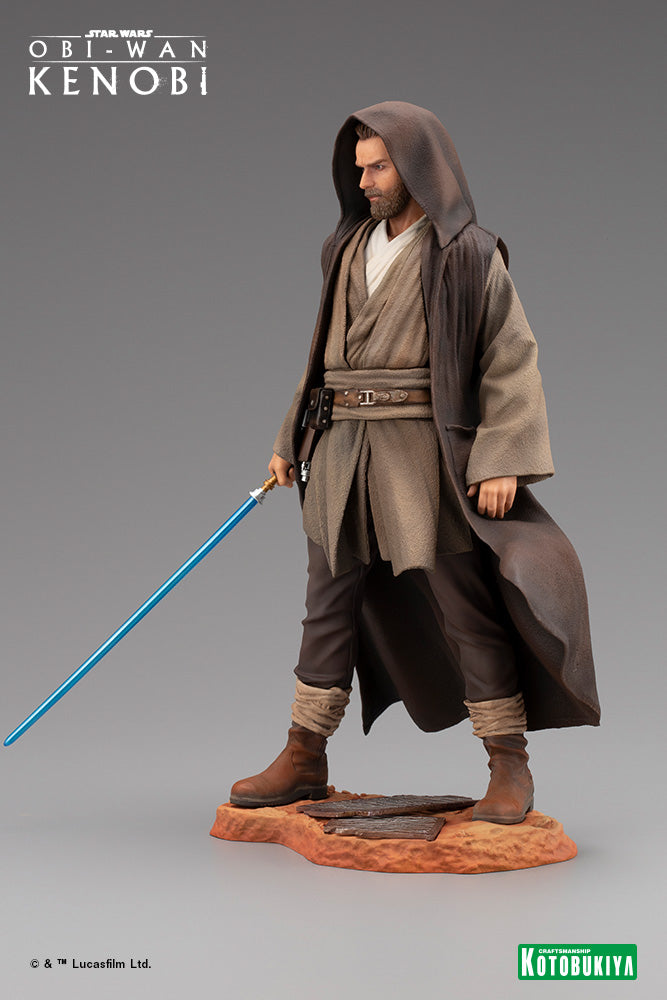 Kotobukiya 1/7 Star Wars Series ARTFX Obi-Wan Kenobi™, Pre-Painted Pvc Statue