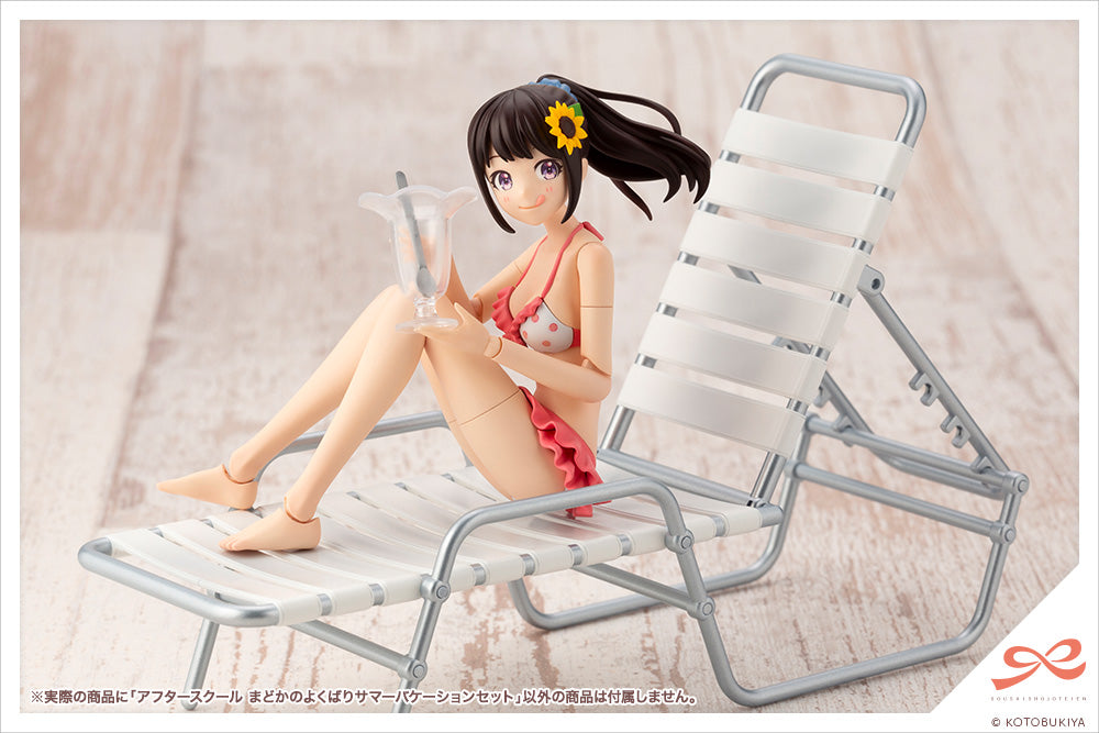 Kotobukiya 1/10 Sousai Shojo Teien Series After School Madoka's Well-Deserved Summer Vacation Set