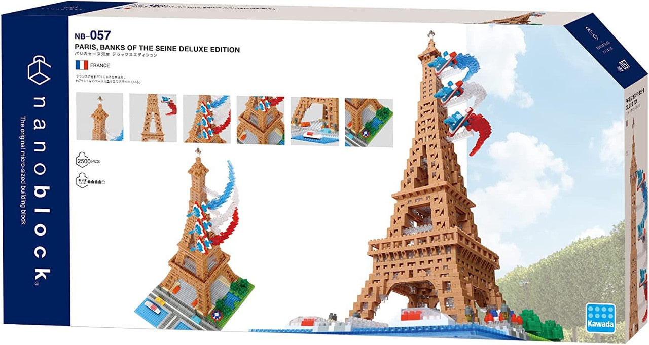 Nanoblock Advanced Hobby Series Eiffel Tower Deluxe Edition "World Famous"