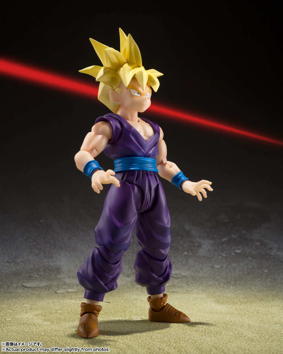 BANDAI Spirits Super Saiyan Son Gohan - The Warrior who Surpassed Goku - "Dragon Ball Z", TAMASHII NATIONS S.H.Figuarts