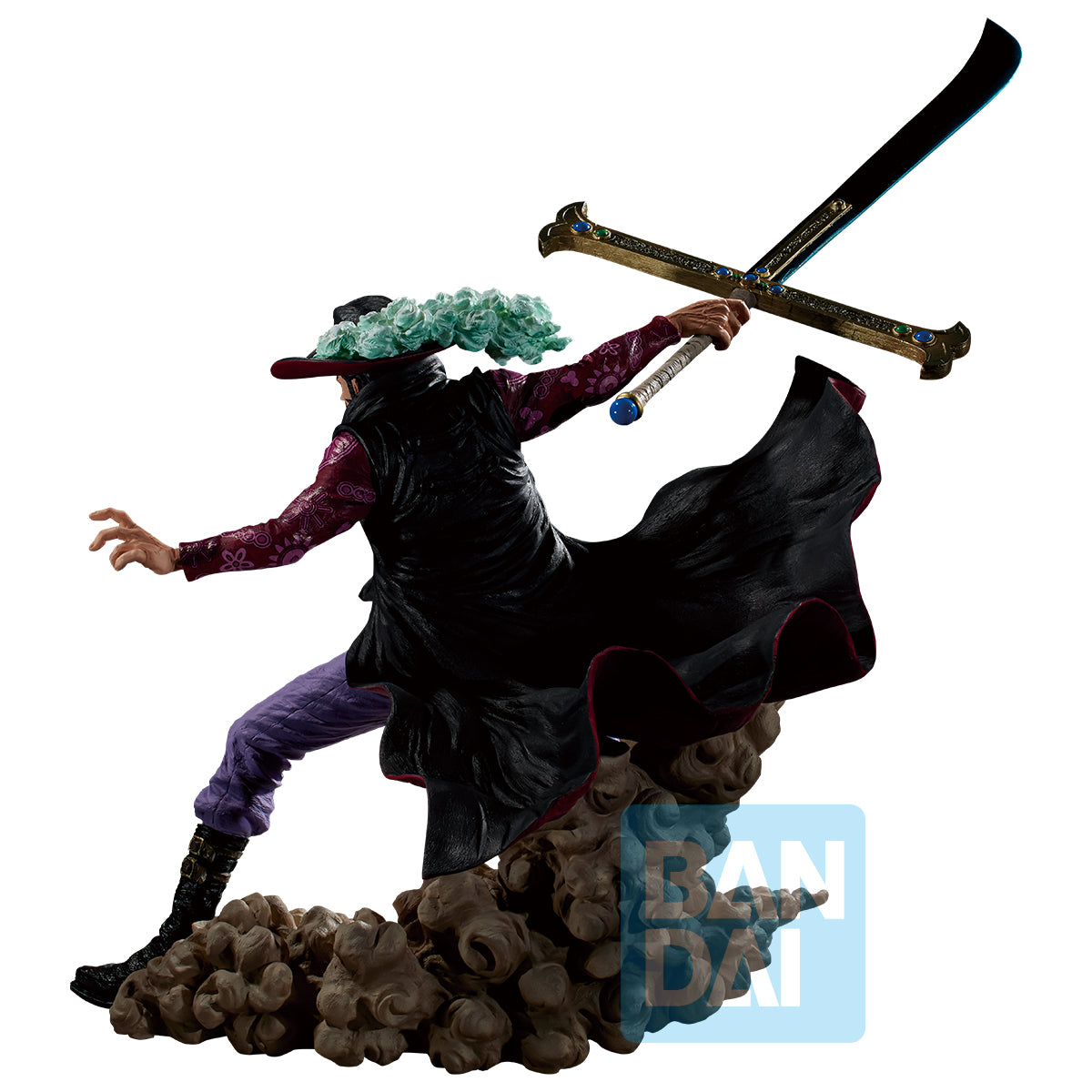 Bandai Ichibansho Figure Dracule Mihawk (Genealogy of Swordsman's Soul) "One Piece"