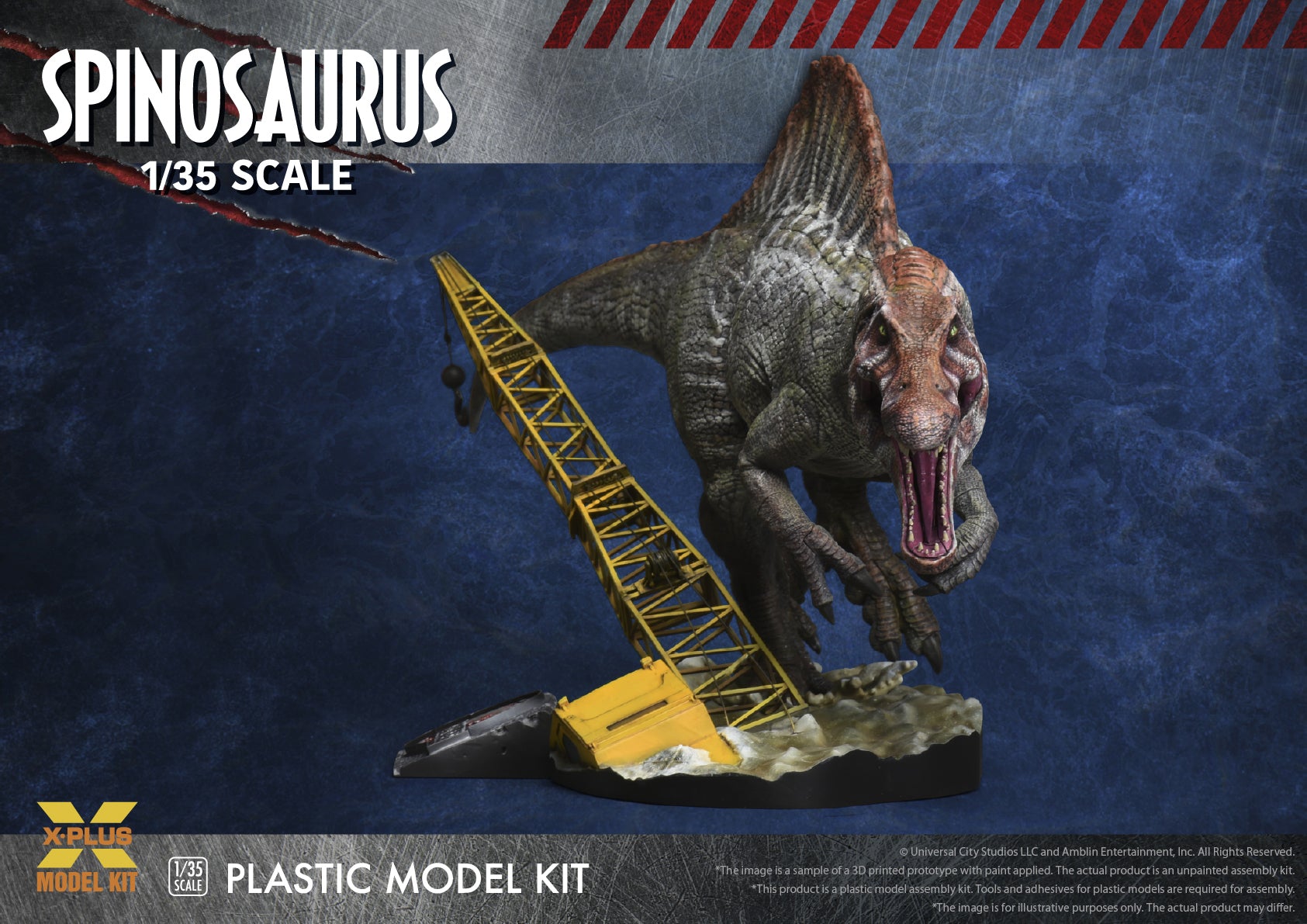 X-Plus 1/35 Jurassic ParkⅢ Spinosaurus