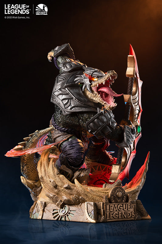 Infinity Studio League of Legends Series The Butcher of the Sands Renekton Statue Worlds Ver. 1/4 Scale Figure