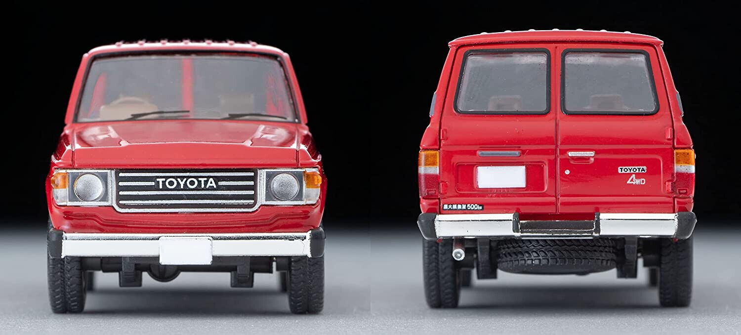 Tomica Limited Vintage 1/64 LV-N279b Toyota Landcruiser 60 Standard Gr. Up Van Spec. Red