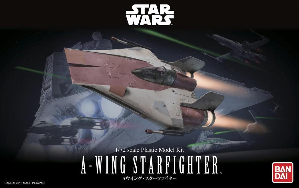 BANDAI Hobby 1/72 A-Wing Starfighter