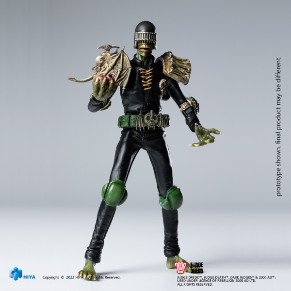 HIYA Toys Exquisite Super Series JUDGE DREDD Judge Death Action Figure