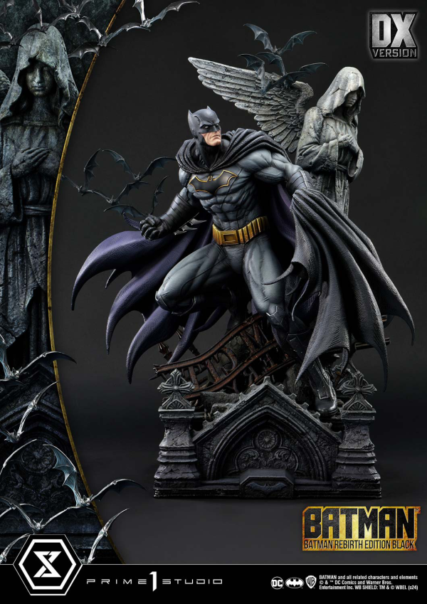 Prime 1 Studio Ultimate Premium Masterline Batman (Comics) Batman Rebirth Edition (Black) DX Bonus Version | 4580708049809