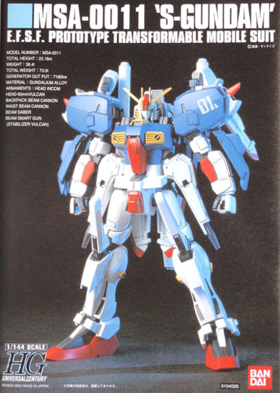 BANDAI Hobby HGUC 1/144 #23 S-Gundam