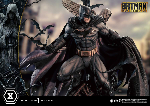 Prime 1 Studio Ultimate Premium Masterline Batman (Comics) Batman Rebirth Edition (Black) Deluxe Version | 4580708049793