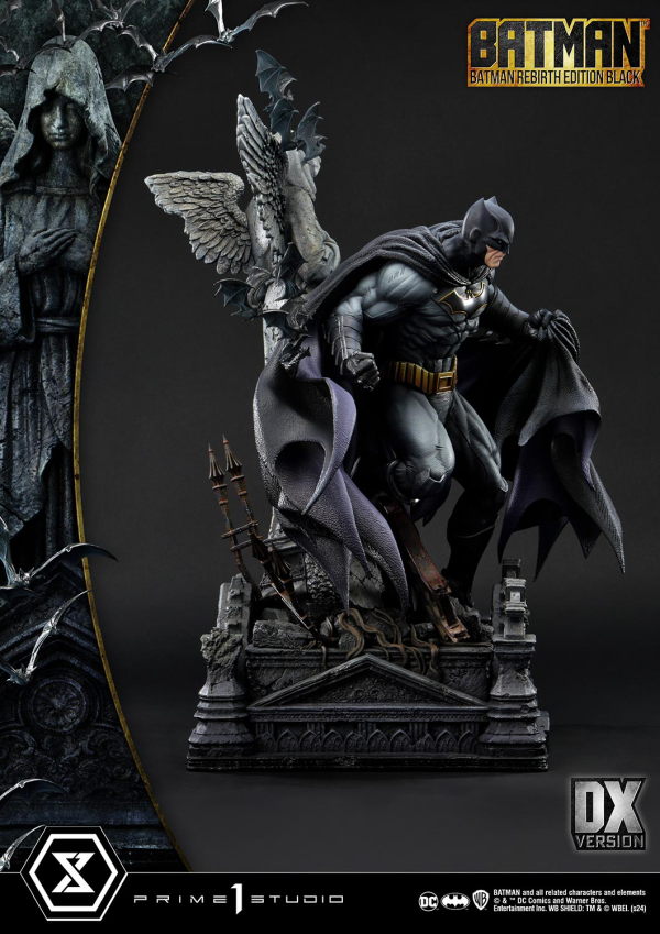 Prime 1 Studio Ultimate Premium Masterline Batman (Comics) Batman Rebirth Edition (Black) Deluxe Version | 4580708049793