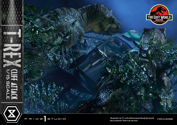 Prime 1 Studio Legacy Museum Collection The Lost World: Jurassic Park (Film) T-Rex Cliff Attack 1/15 scale Bonus Version(4582647121011)(4582647121011)