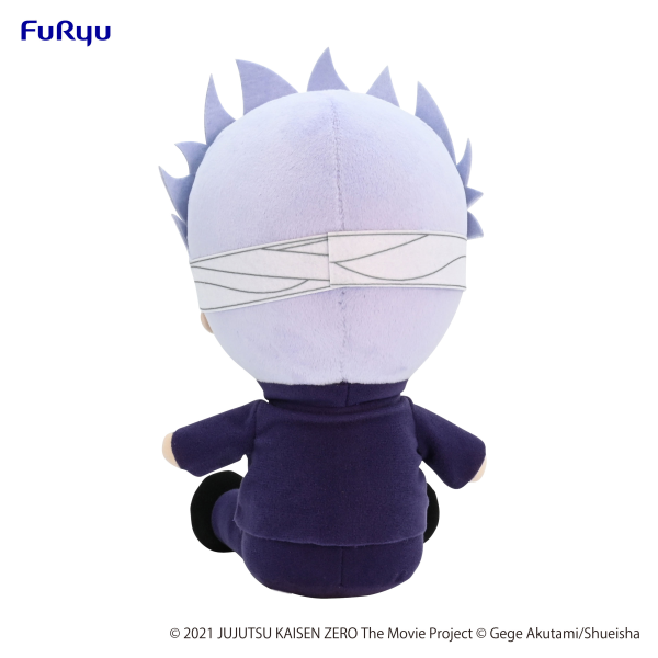 Jujutsu Kaisen 0: The Movie　KYURUMARU Big Plush Toy-Satoru Gojo-