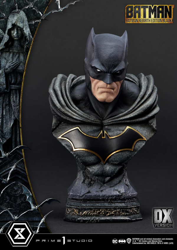 Prime 1 Studio Ultimate Premium Masterline Batman (Comics) Batman Rebirth Edition (Black) Deluxe Version | 4580708049793