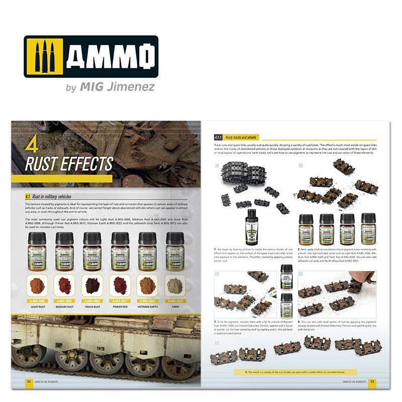 Ammo Mig AMMO MODELLING GUIDE – How to Use Pigments (English)