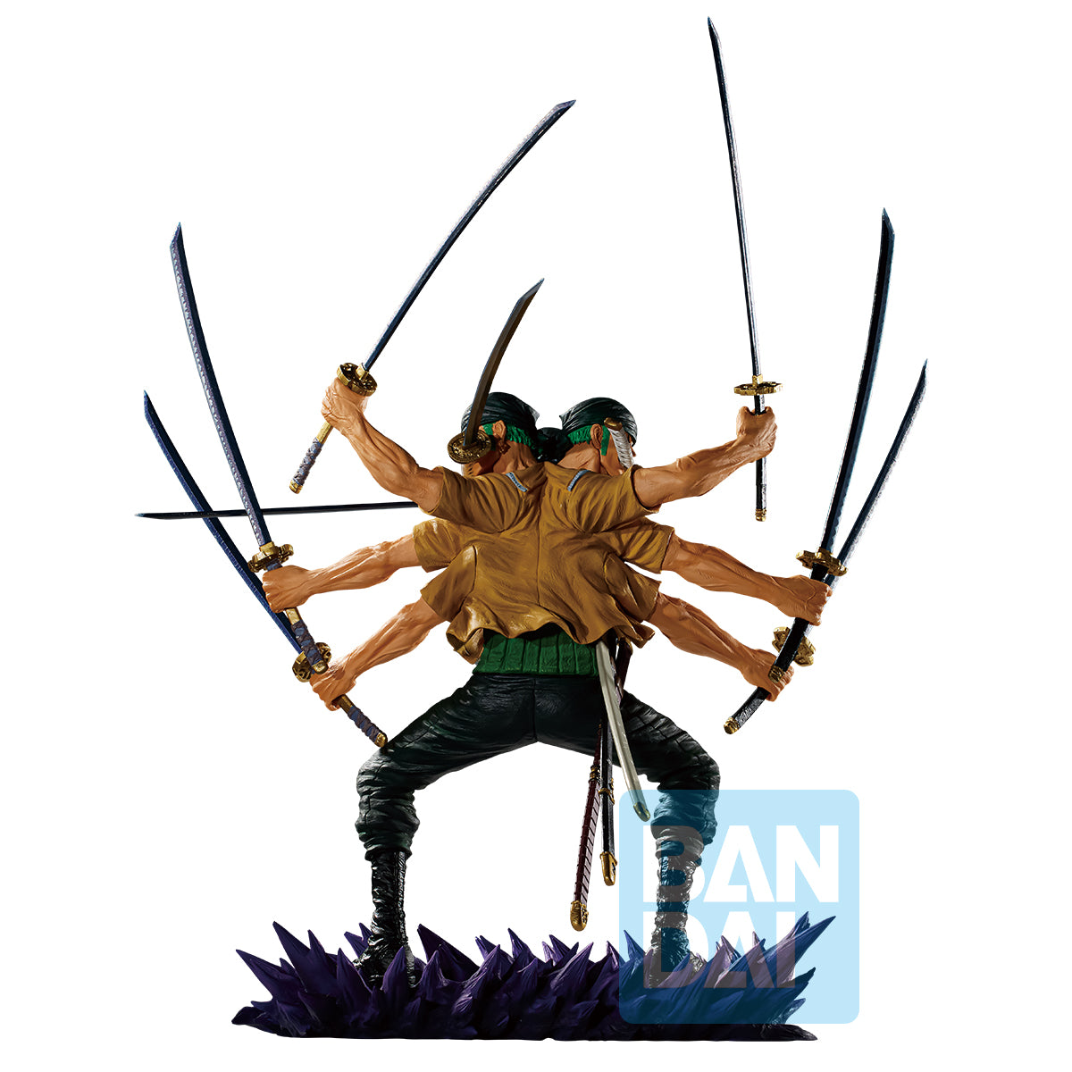 Bandai Ichibansho Figure Roronoa Zoro (Genealogy of Swordsman's Soul) "One Piece"