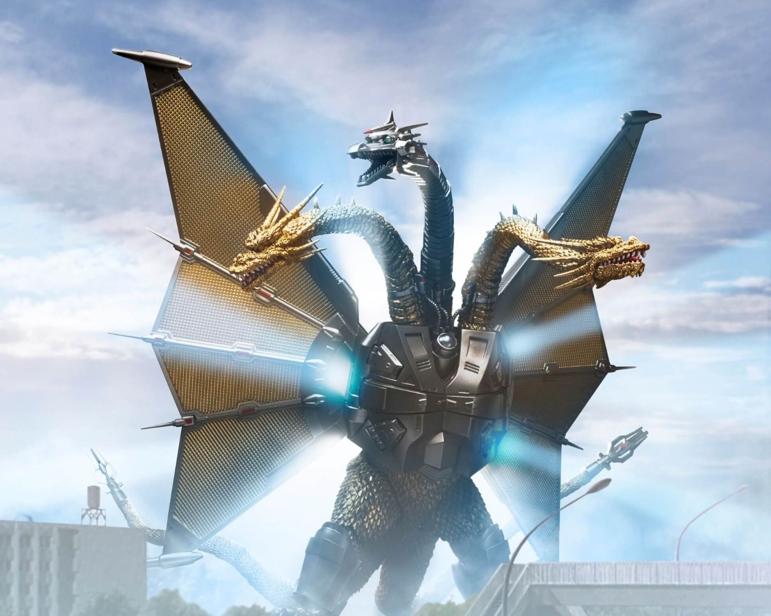 BANDAI Spirits Mecha Ghidorah Shinjuku Decisive Battle Special Set